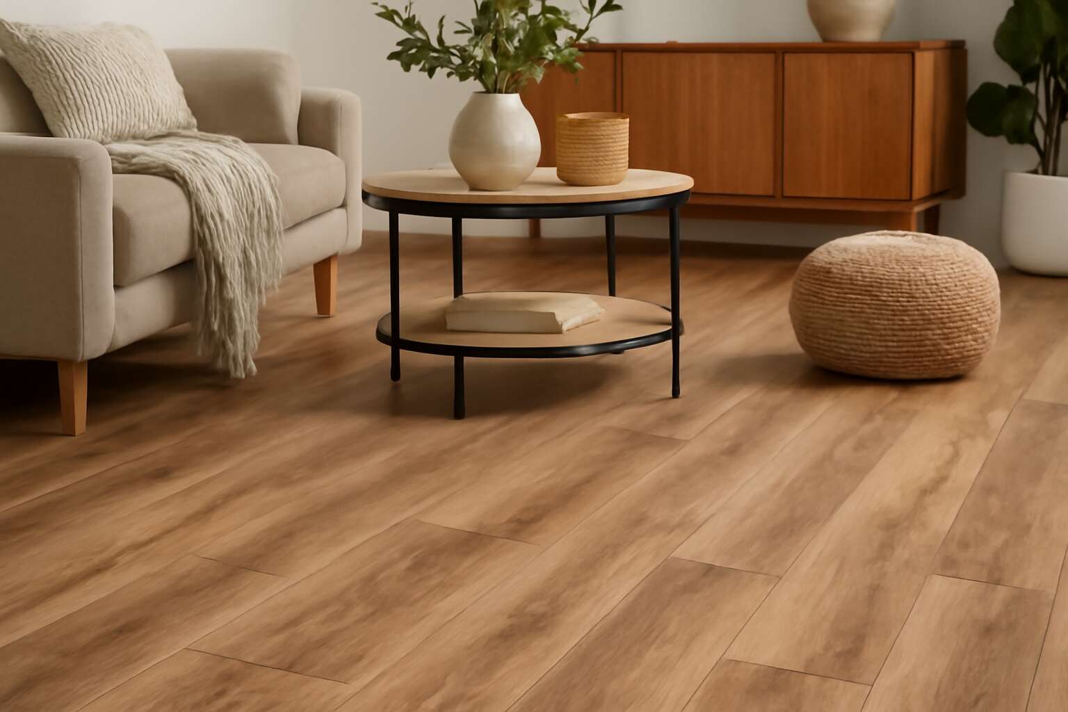 laminate flooring or vinyl plank