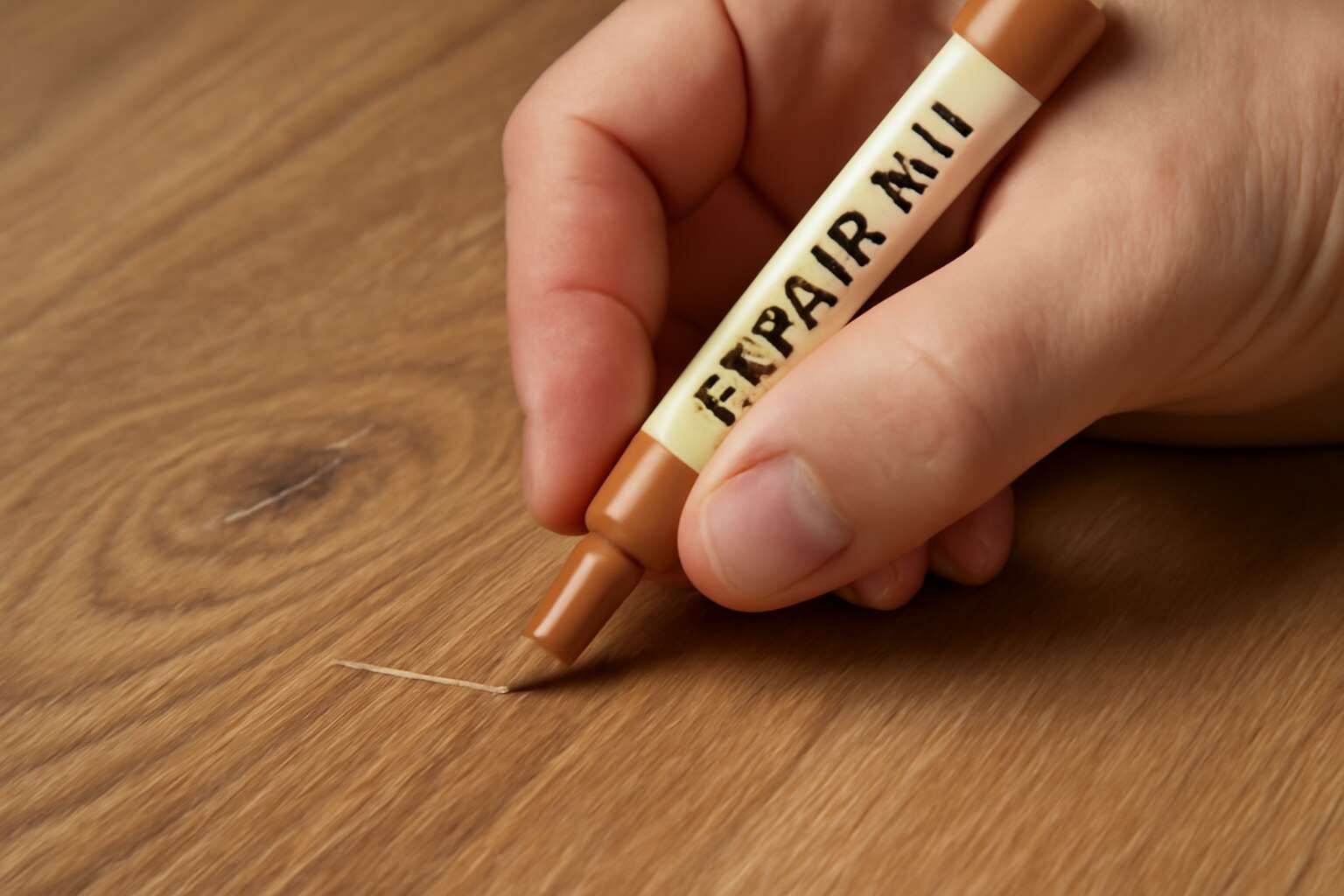 scratch repair laminate flooring