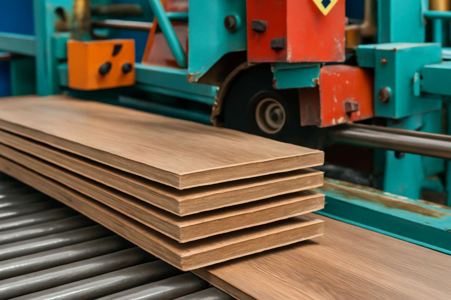 how laminate flooring is made