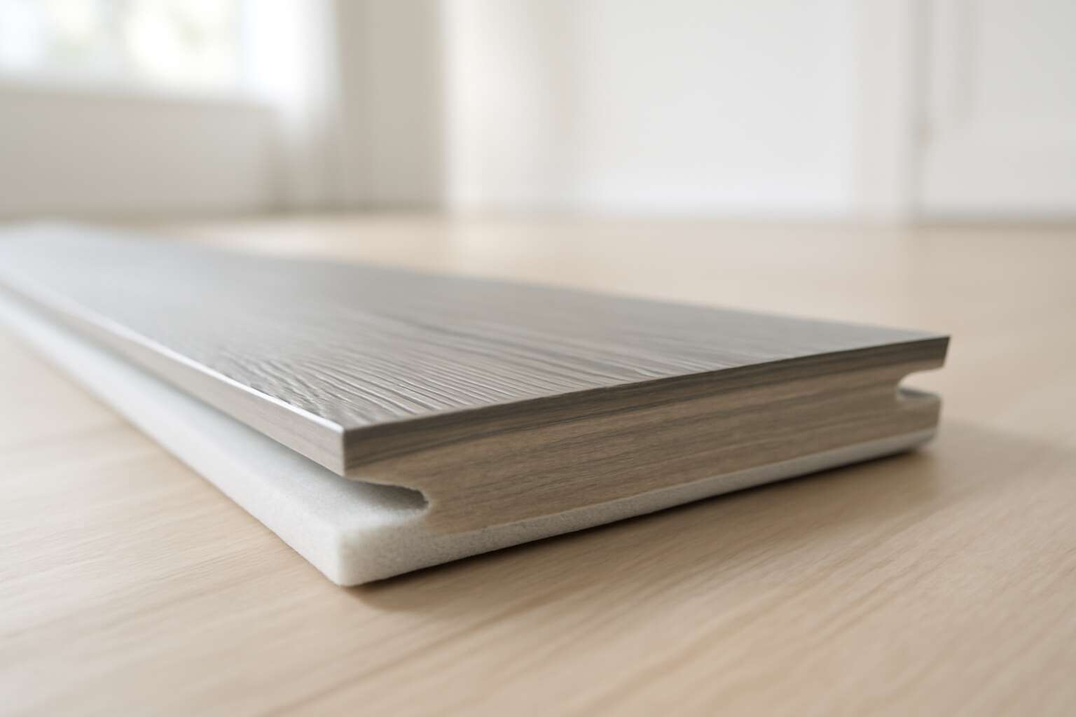 laminate flooring with pad attached