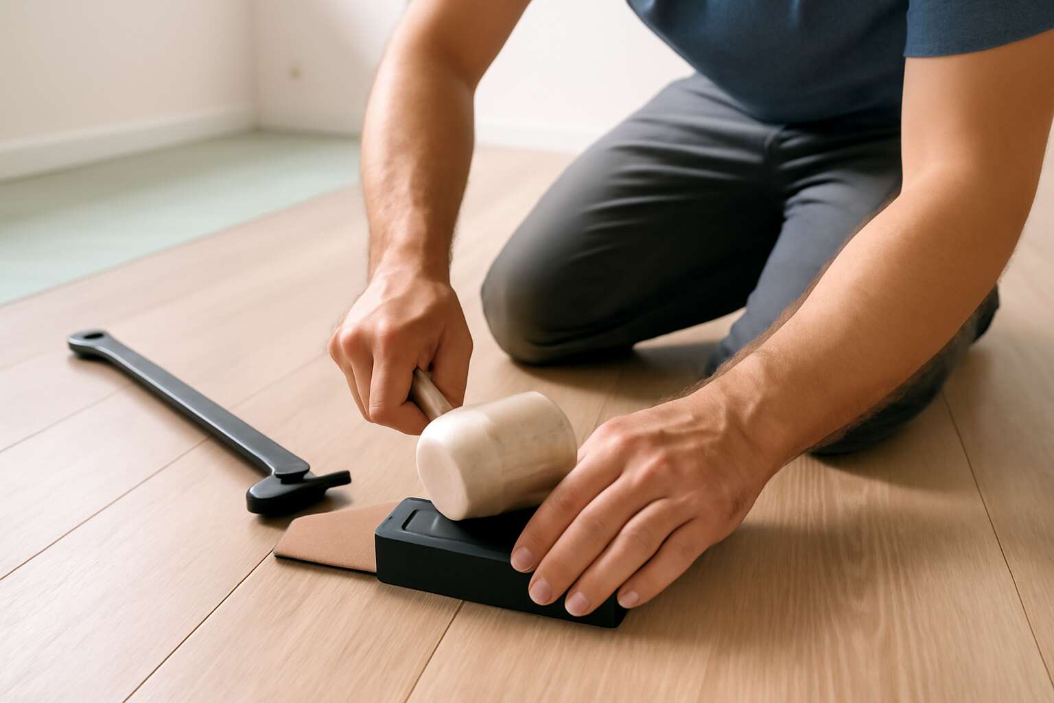 how to put laminate flooring