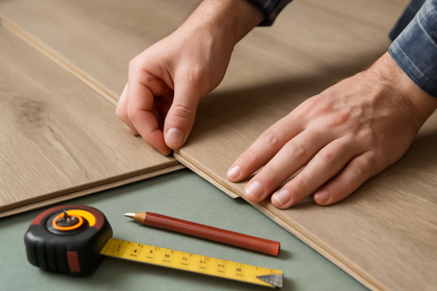 how to fit laminate flooring