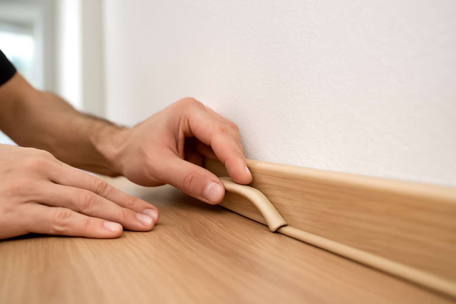 laminate floor edge beading
