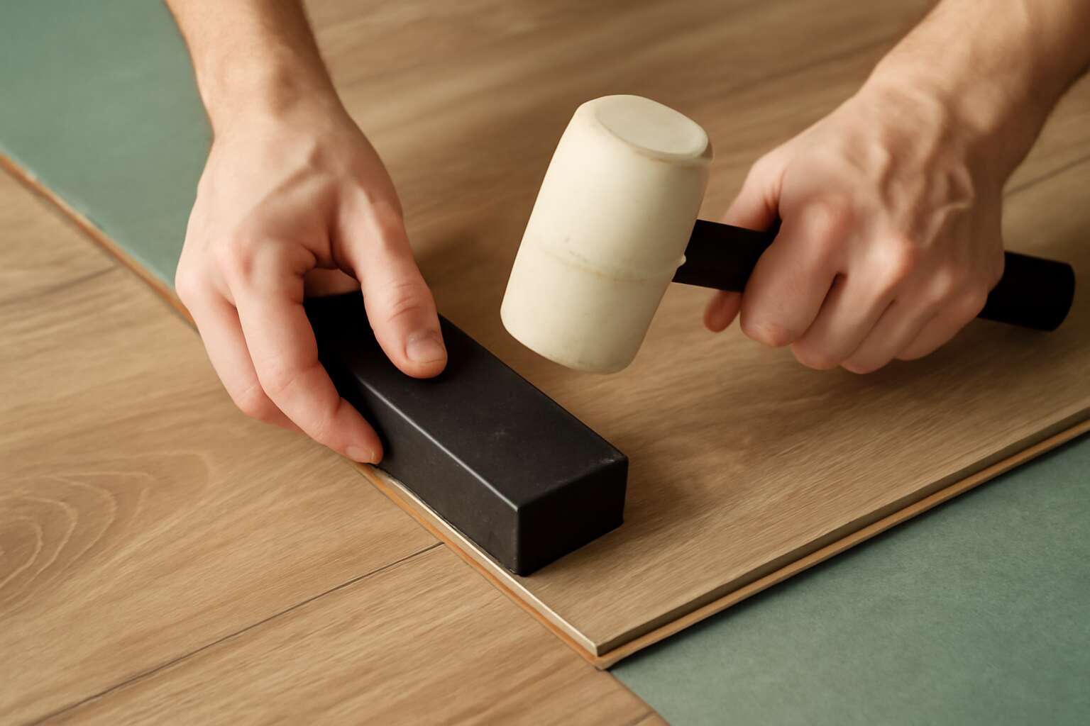 laminate flooring tapping block