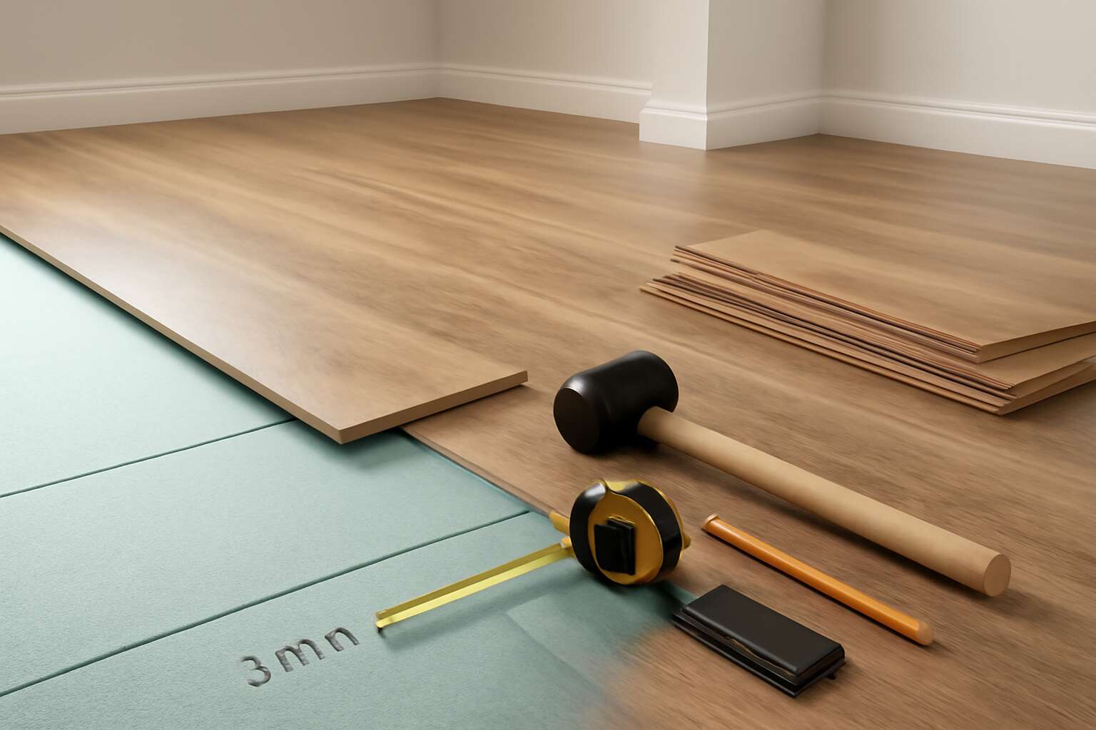 laminate flooring 3mm underlay
