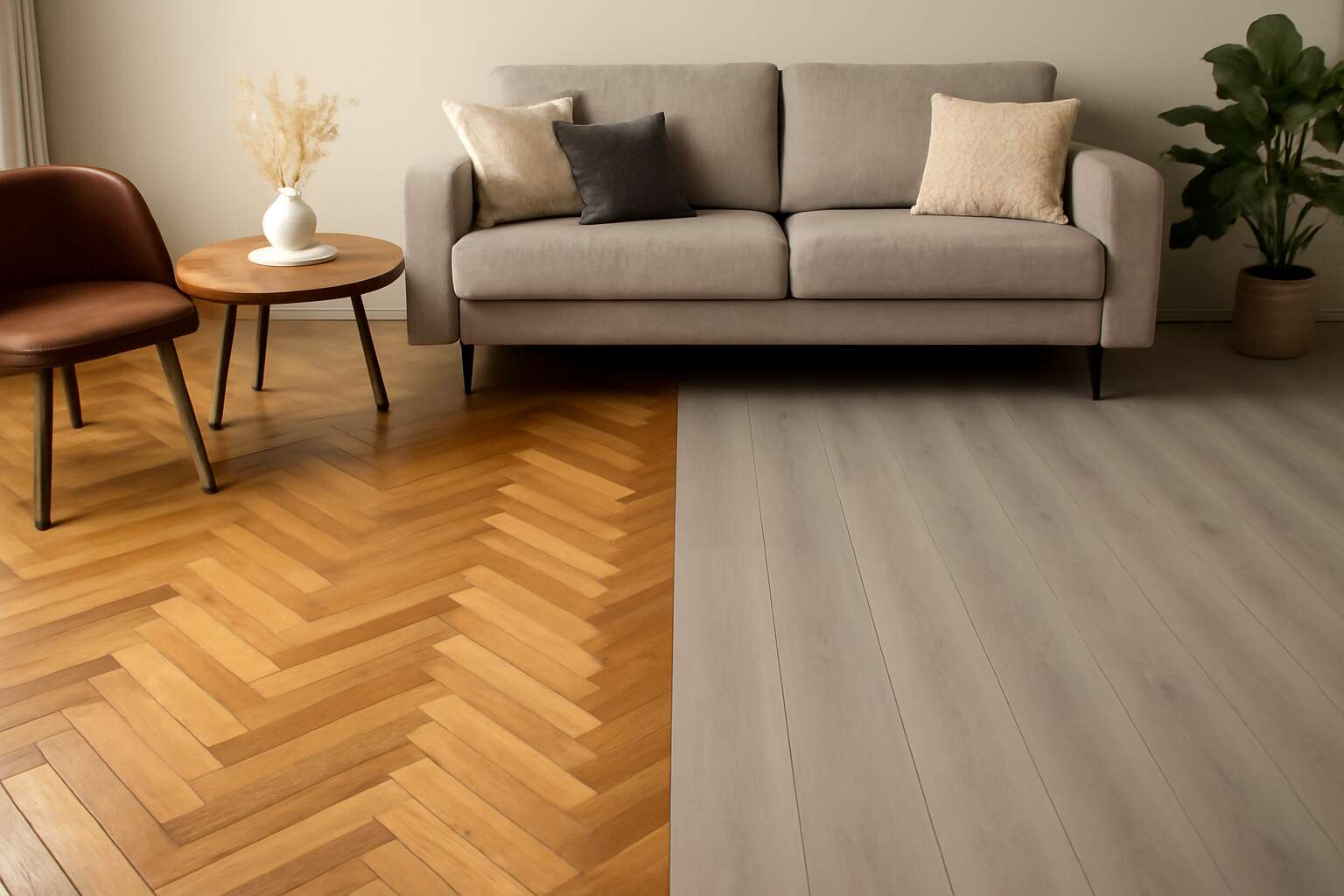 laminate flooring vs parquet