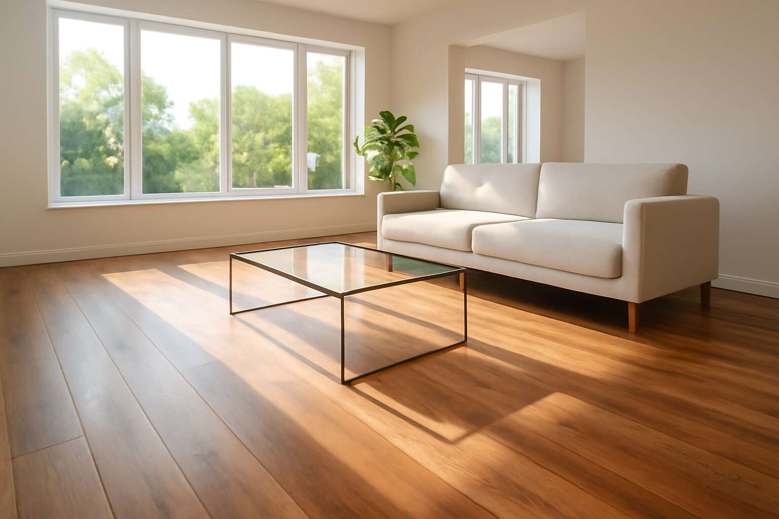 vinyl or laminate flooring