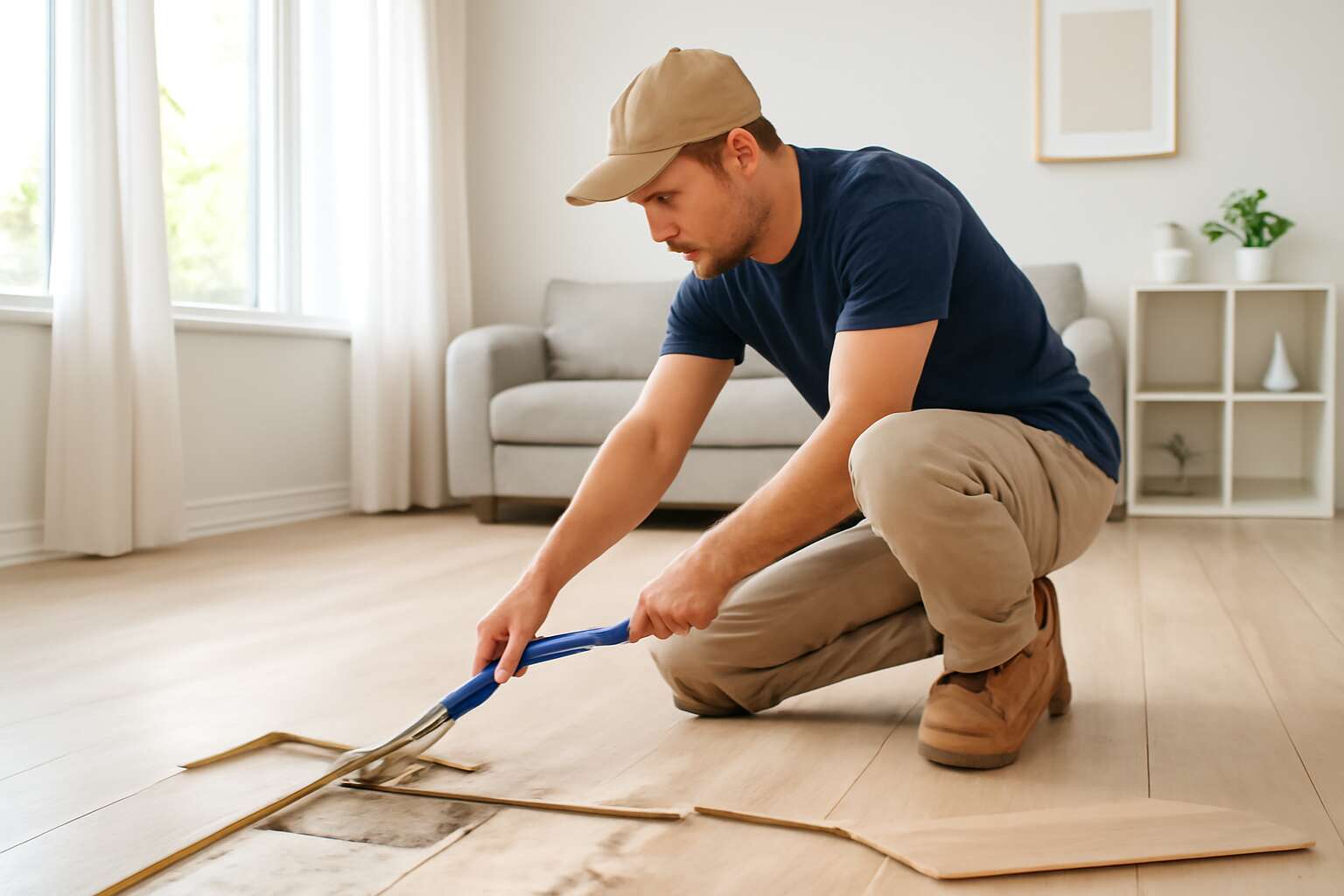 laminate flooring removal