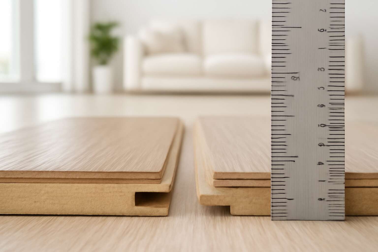 laminate floor thickness differences