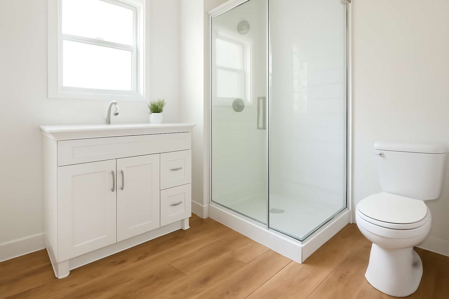 can laminate flooring be used in a bathroom