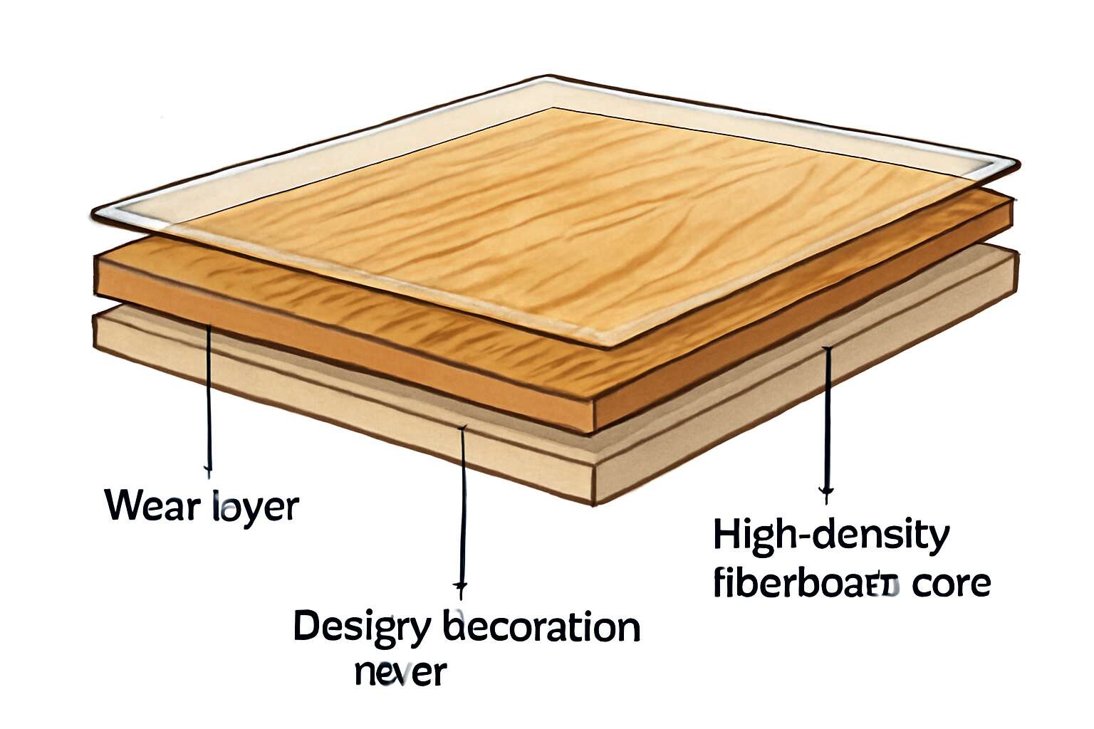 laminate flooring what is it made of
