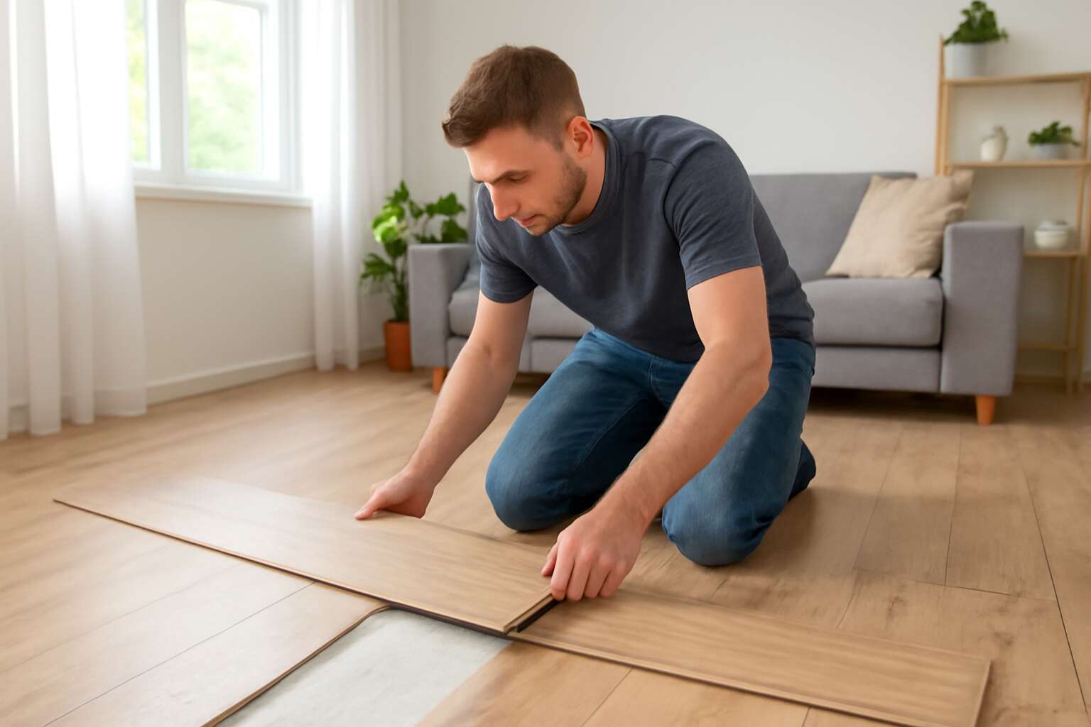 is laminate flooring easy to install