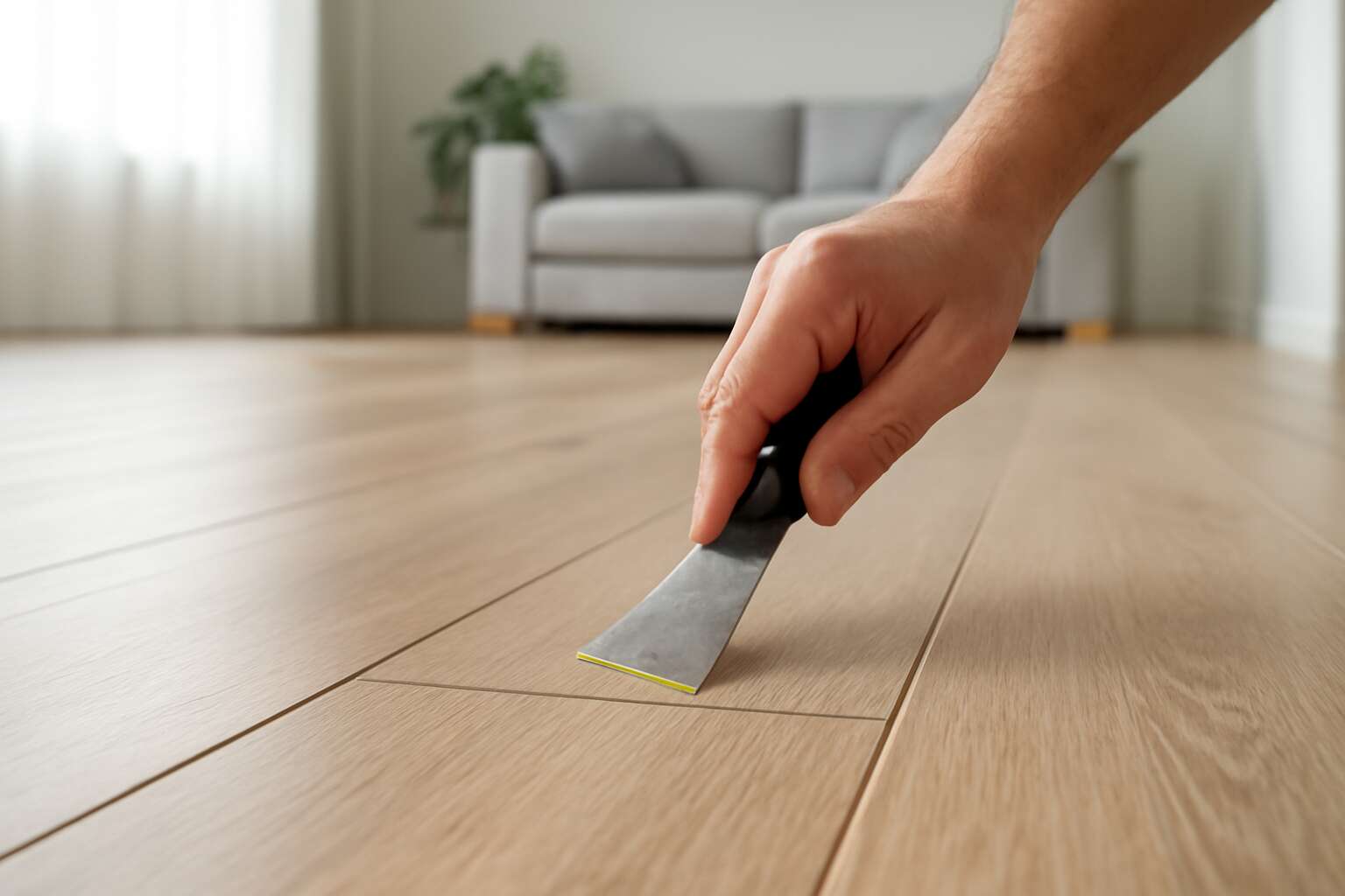 laminate floor expansion gap filler