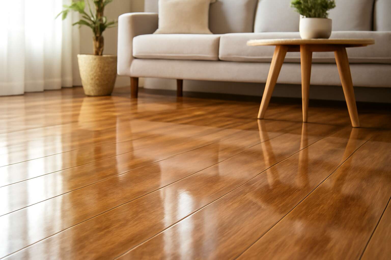 laminate floor polish