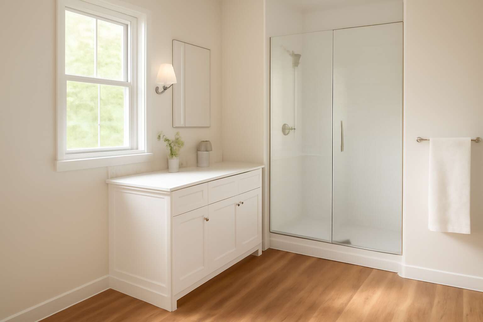 laminate floor bathroom