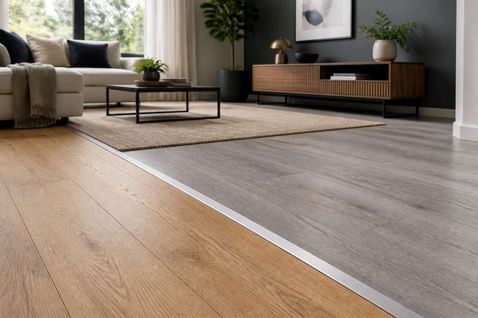 laminate floor divider